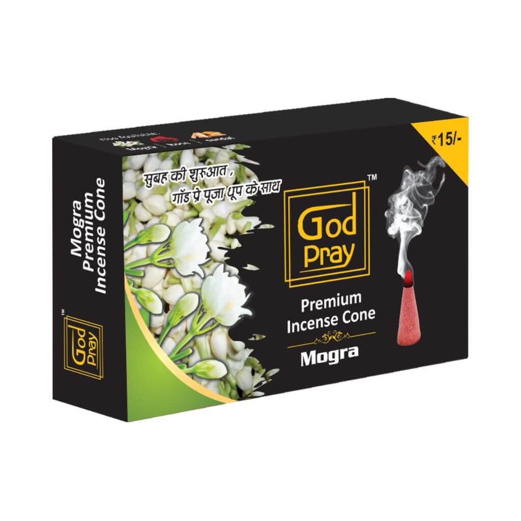 Mogra Incense Cones