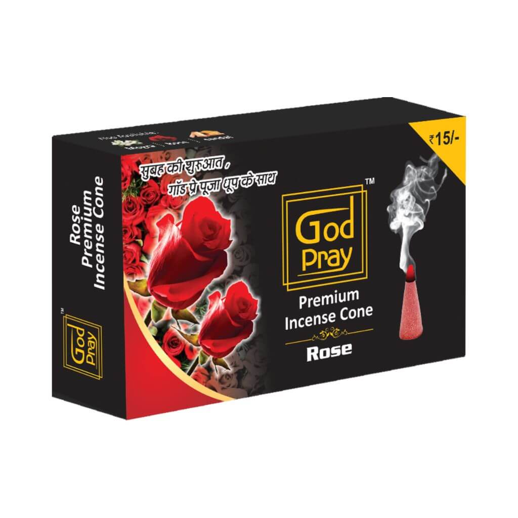 Rose Incense Cones